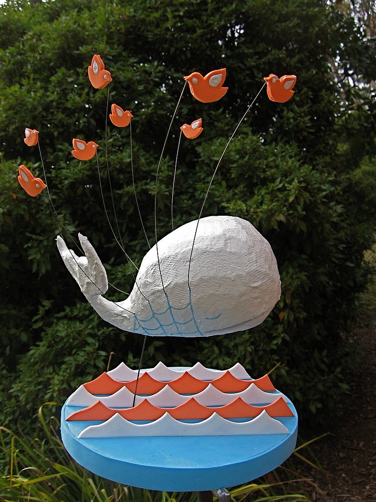 Fail Whale sculpture