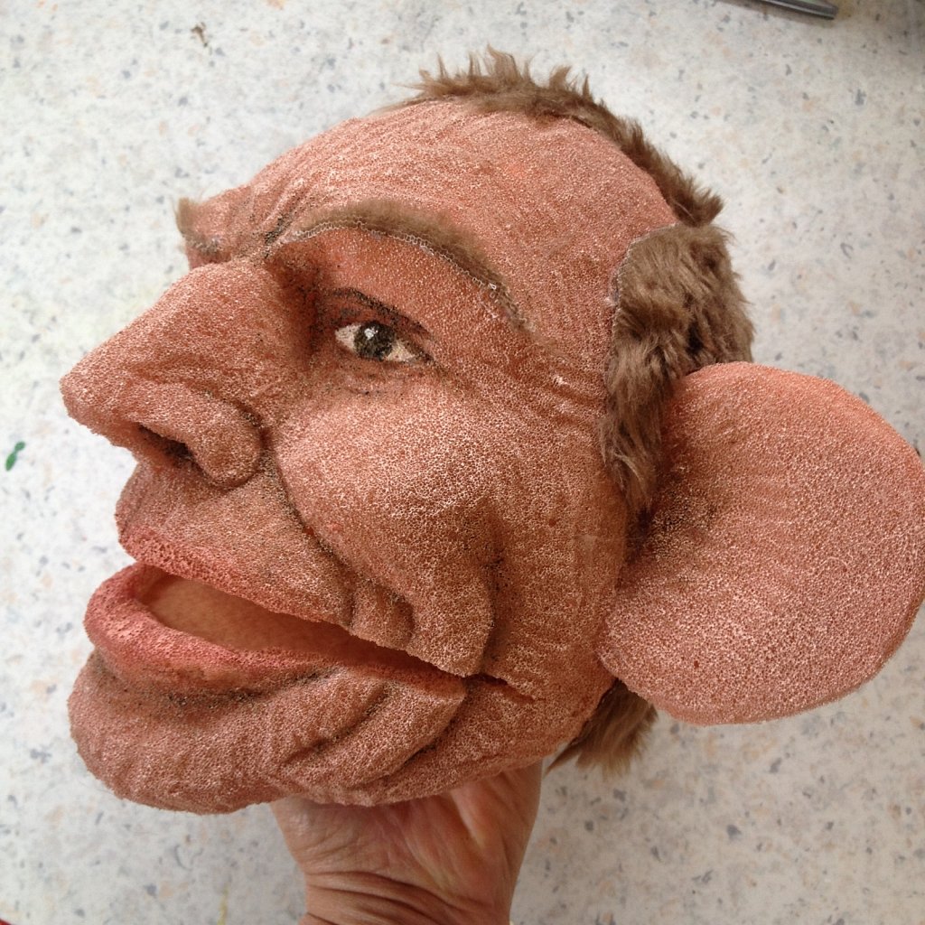 Tony Abbott puppet head