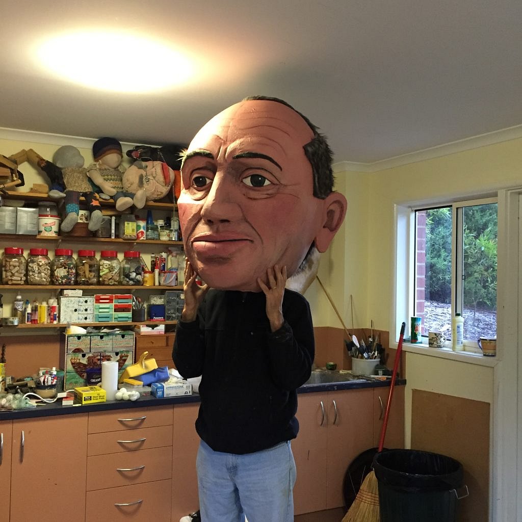 Big Barnaby Joyce puppet