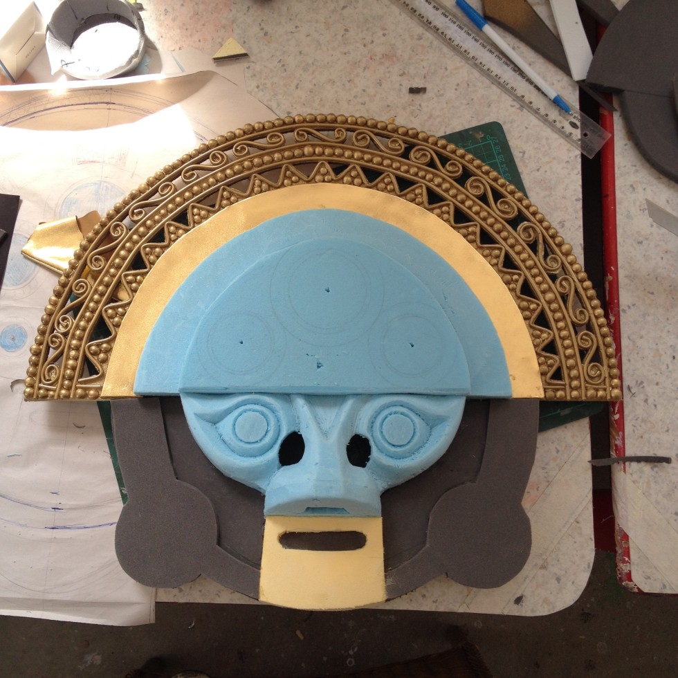 Inca owl and tumi masks – Spirits Dancing